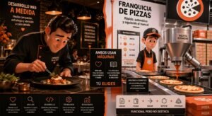página web con ia o desarrollo web a medida