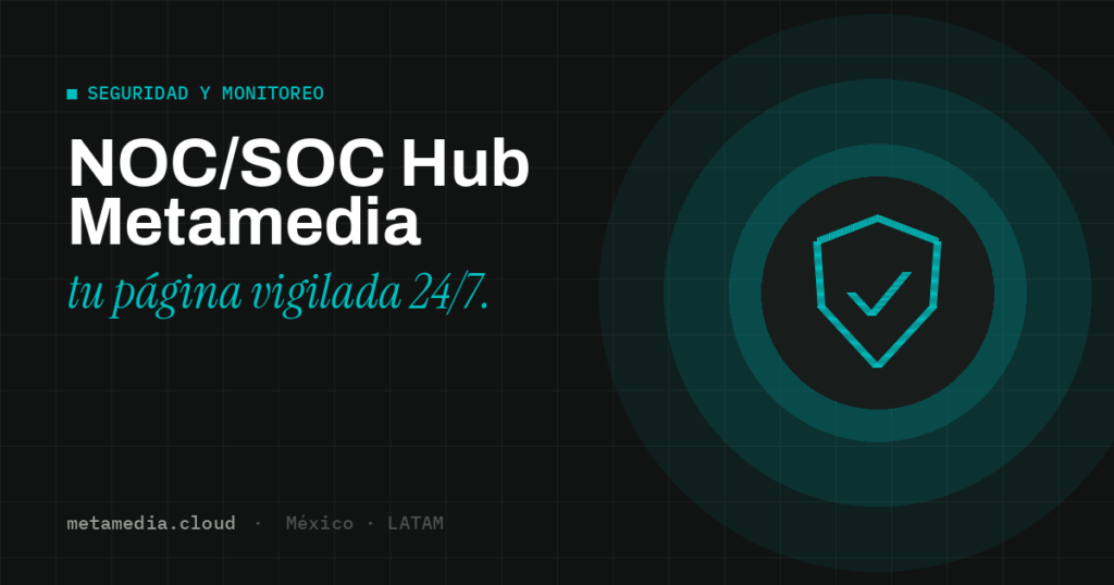 NOC/SOC Hub Metamedia · Metamedia Cloud
