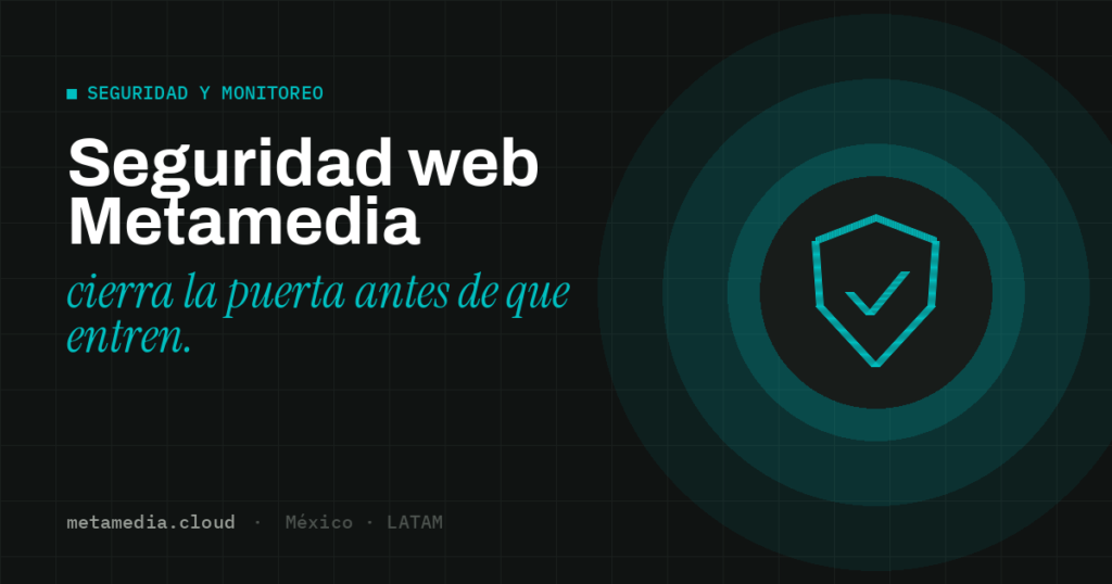 Seguridad web Metamedia · Metamedia Cloud